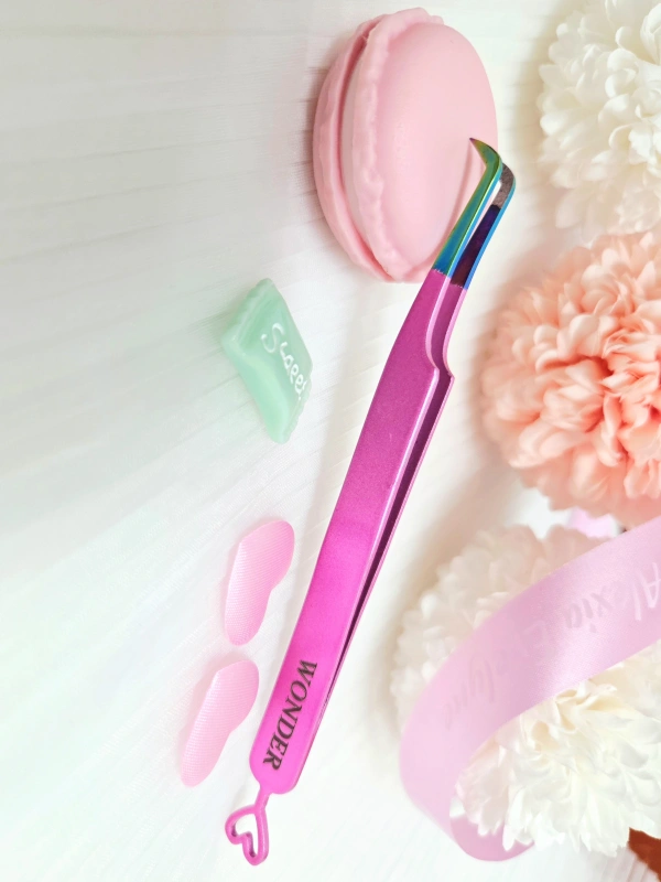 Penseta Volum Curved Tip – Wonder Collection